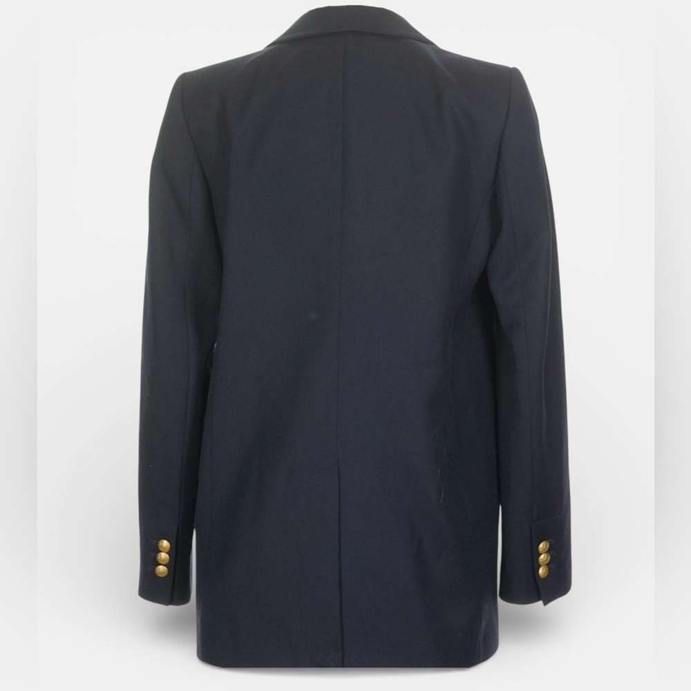 Sézane Michelle Jacket in Navy | FR 34 | US 2 - Picture 8 of 16